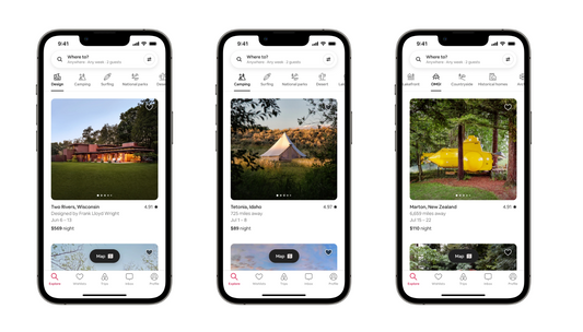 What does AirBnB Categories mean for my luxury glamping tent listing?