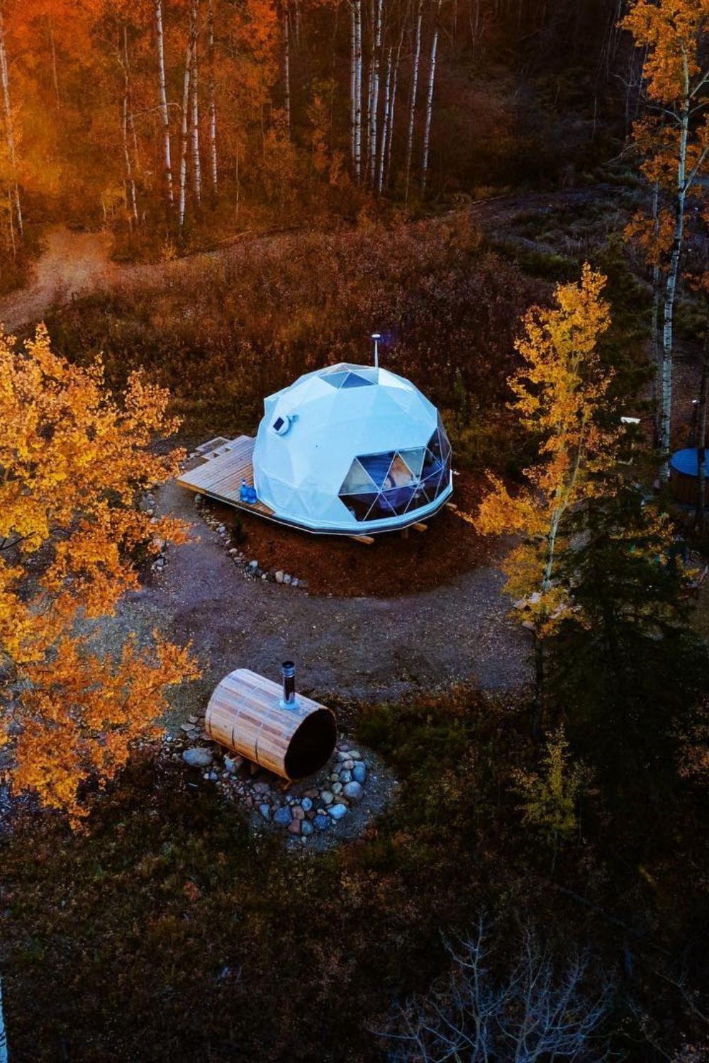 Beautiful view of Off Grid Luxury Cottages With Saunas
