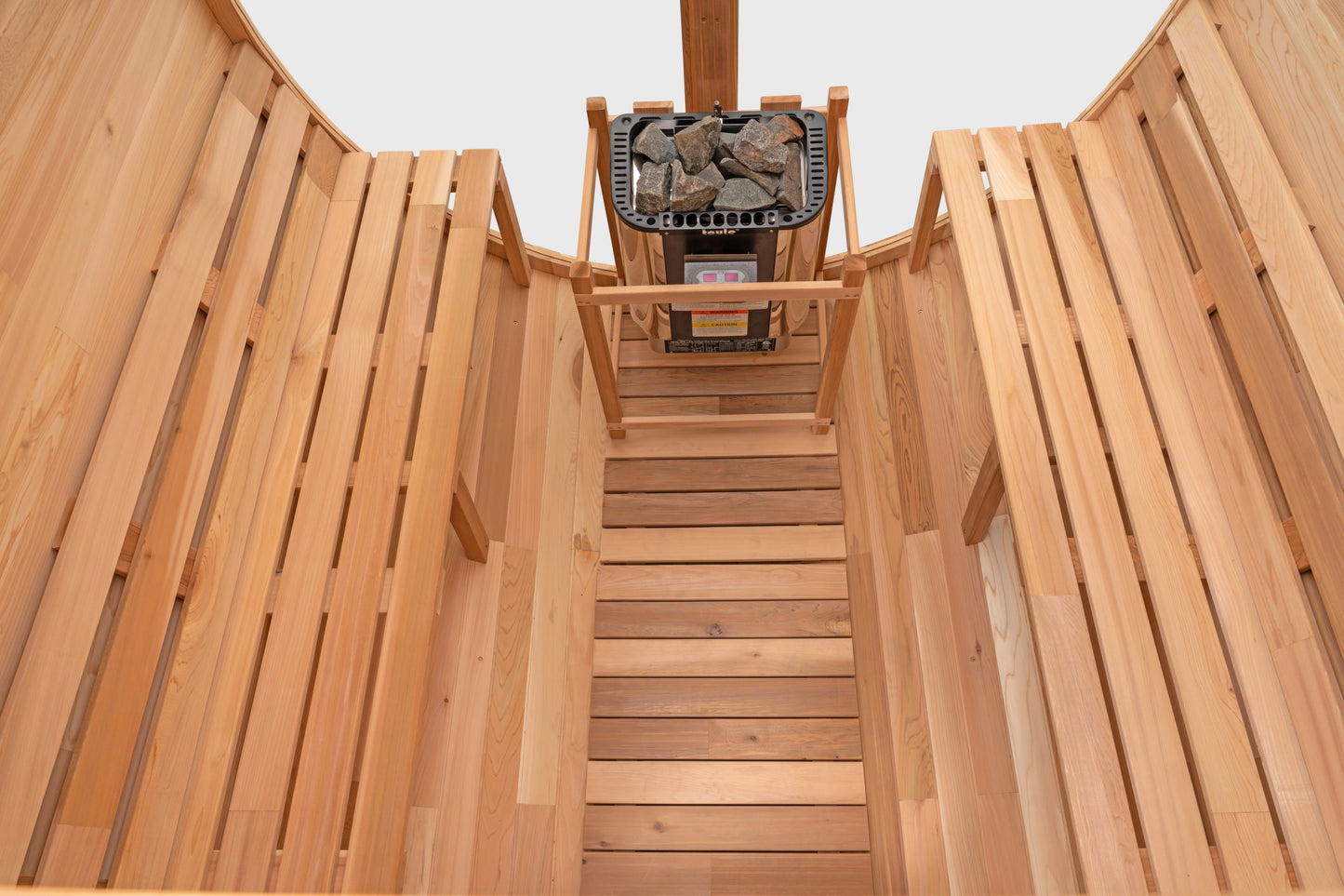 Cedar Sauna with Scenic View Porch XL - 4-6 Person