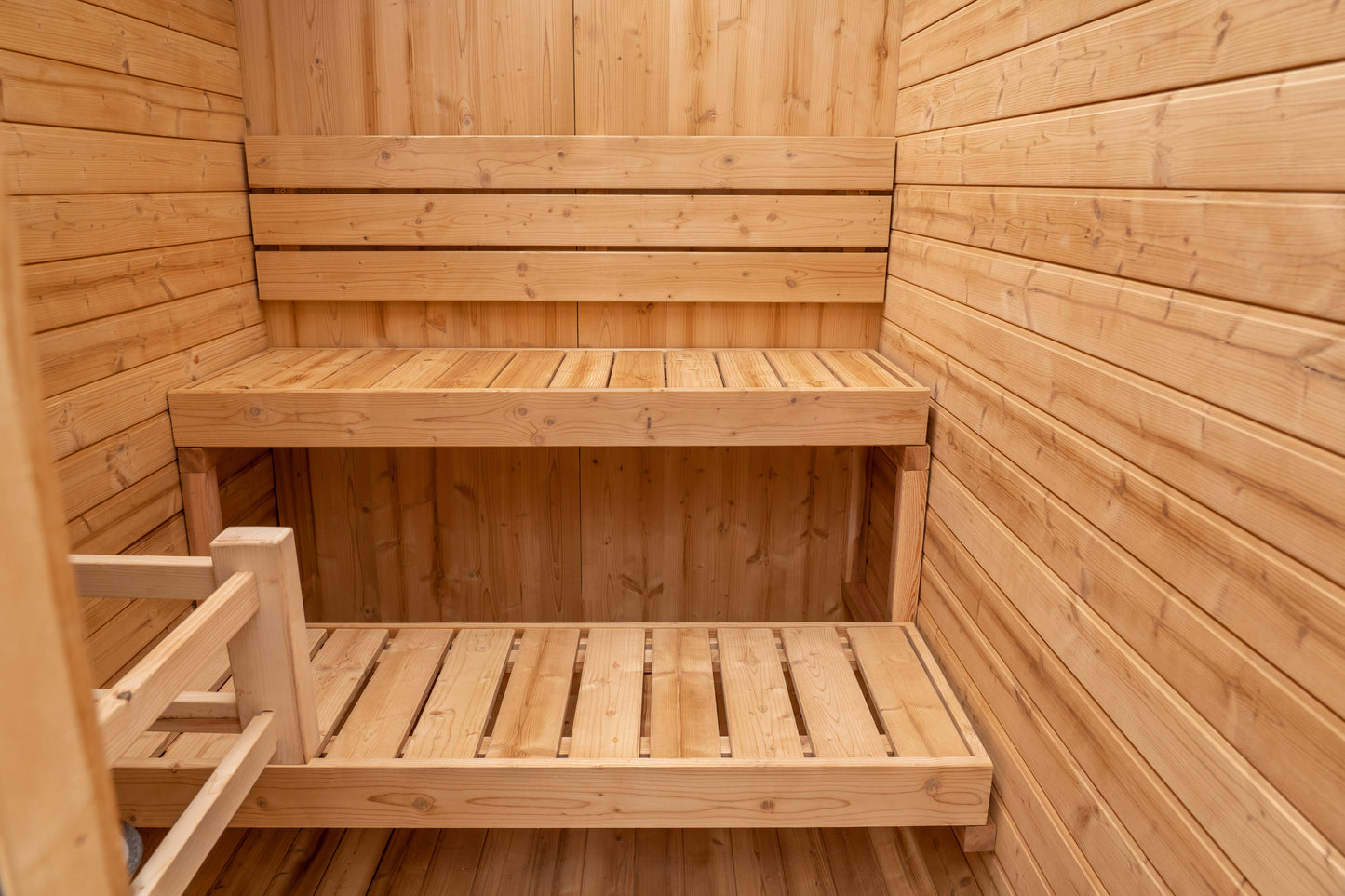 Compact Mini Cube Outdoor Sauna - 2-3 person