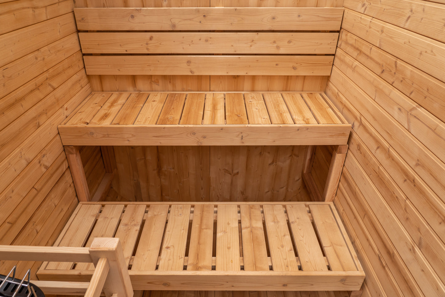 Compact Mini Cube Outdoor Sauna - 2-3 person