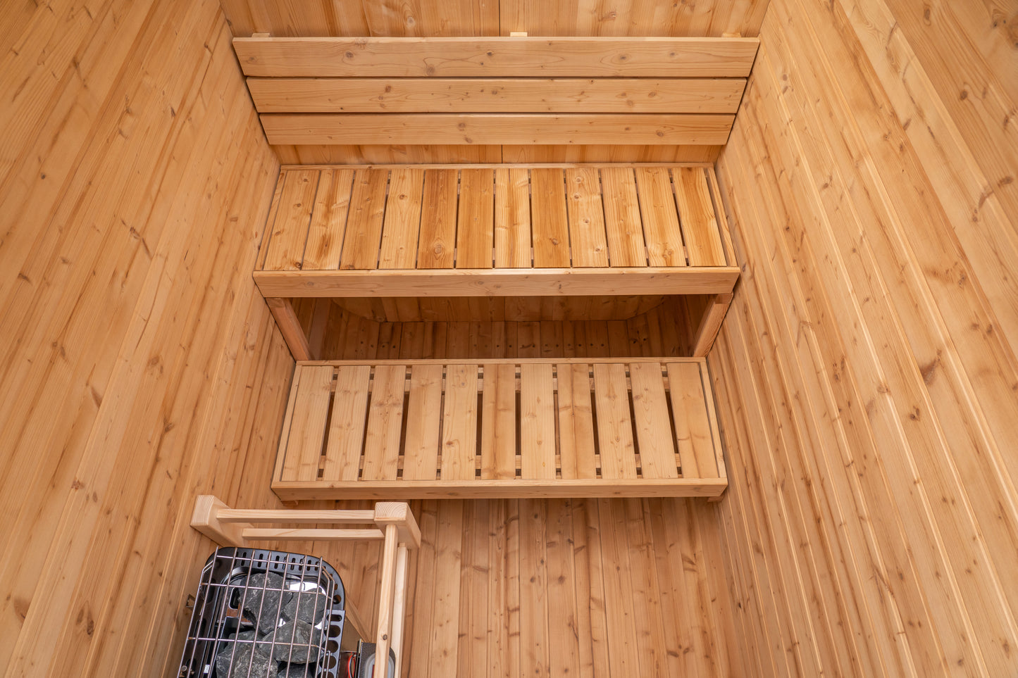 Compact Mini Cube Outdoor Sauna - 2-3 person
