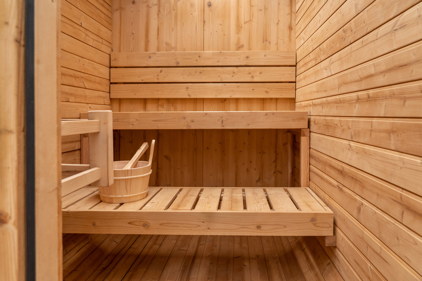 Compact Mini Cube Outdoor Sauna - 2-3 person