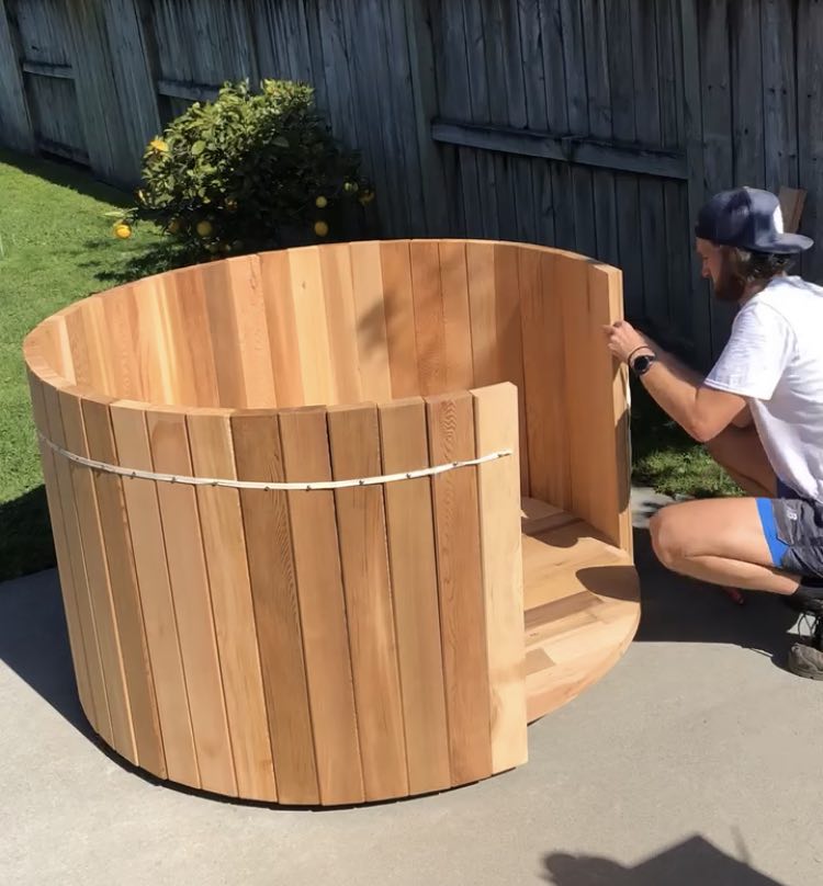 build your own cedar sauna or cedar hot tub in new zealand
