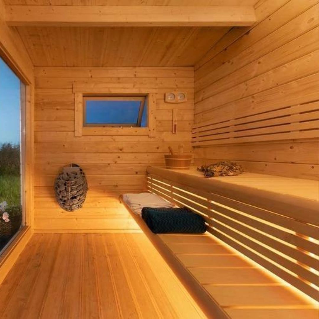 Modern Outdoor Sauna