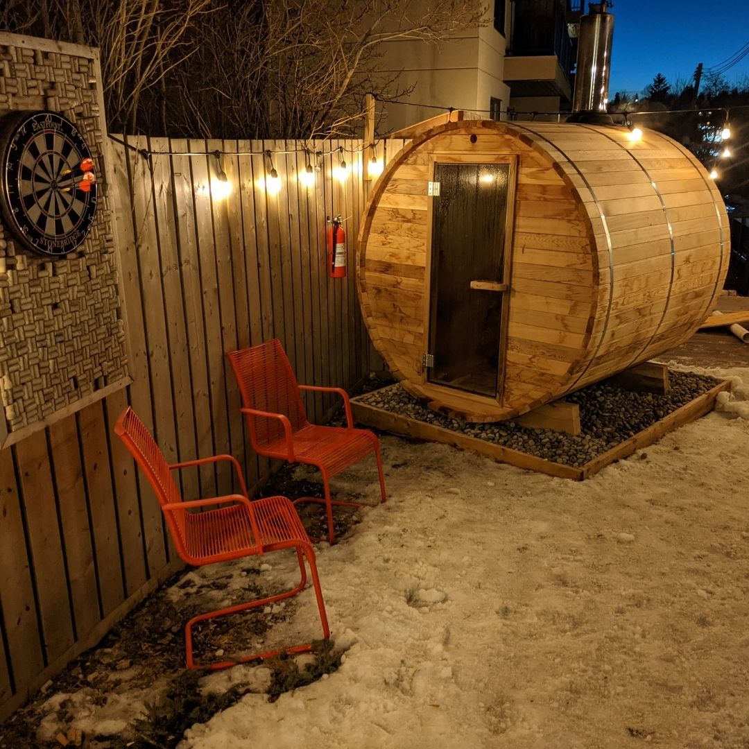 Cedar Barrel Sauna - 6 Person