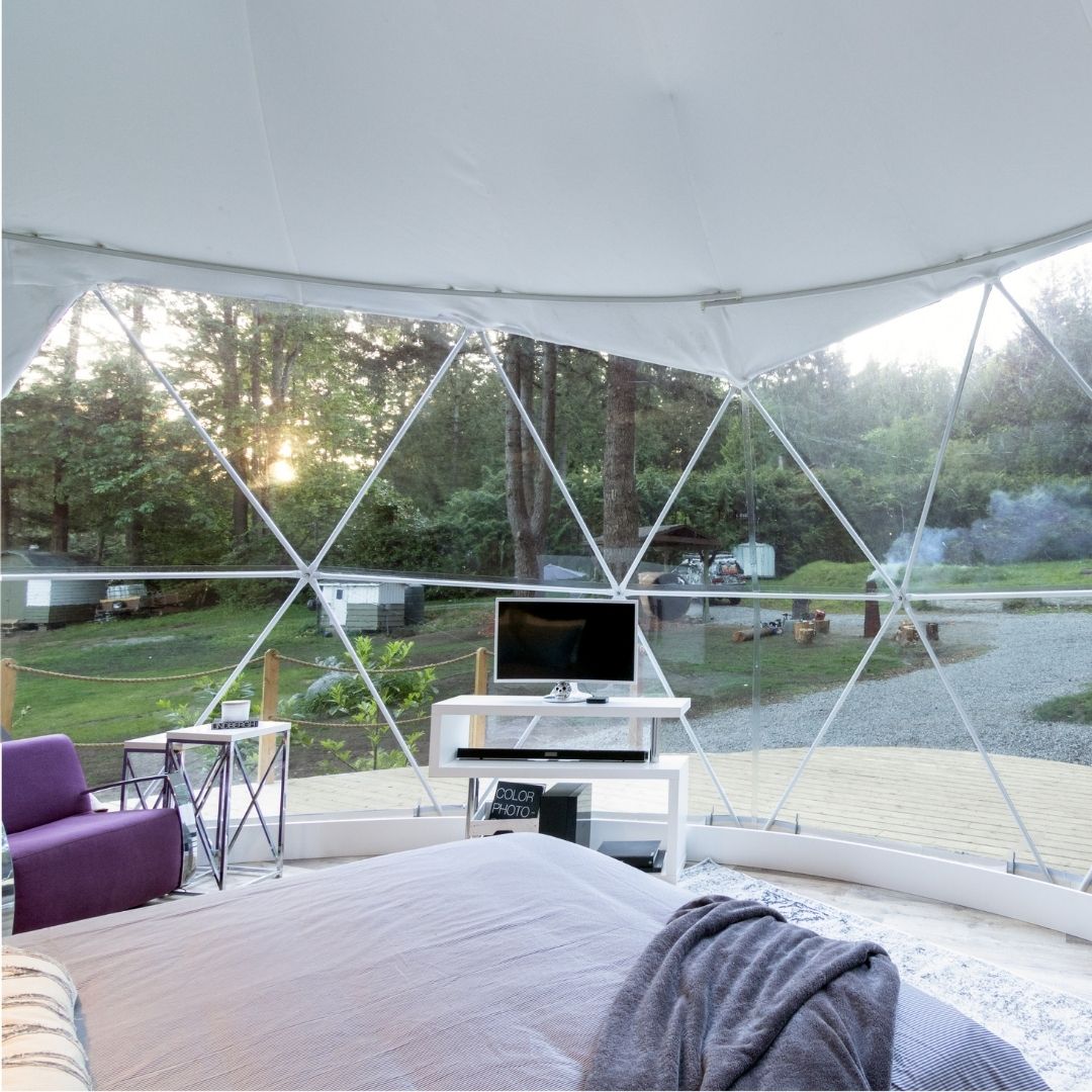 Glamping Geodesic Dome Tent Medium - 6 metre