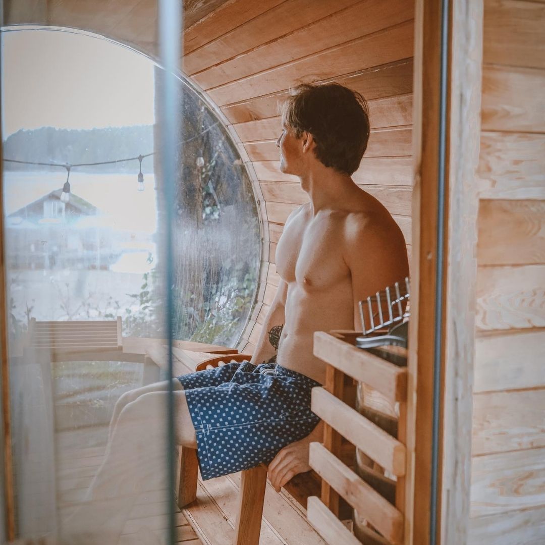 Panoramic View Cedar Sauna - 6 Person