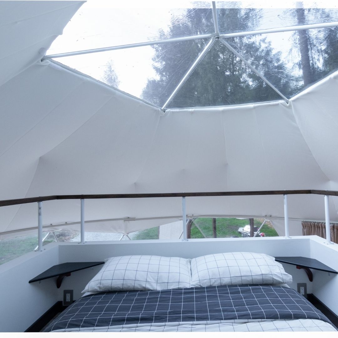 Glamping Geodesic Dome Tent Large - 8 metre