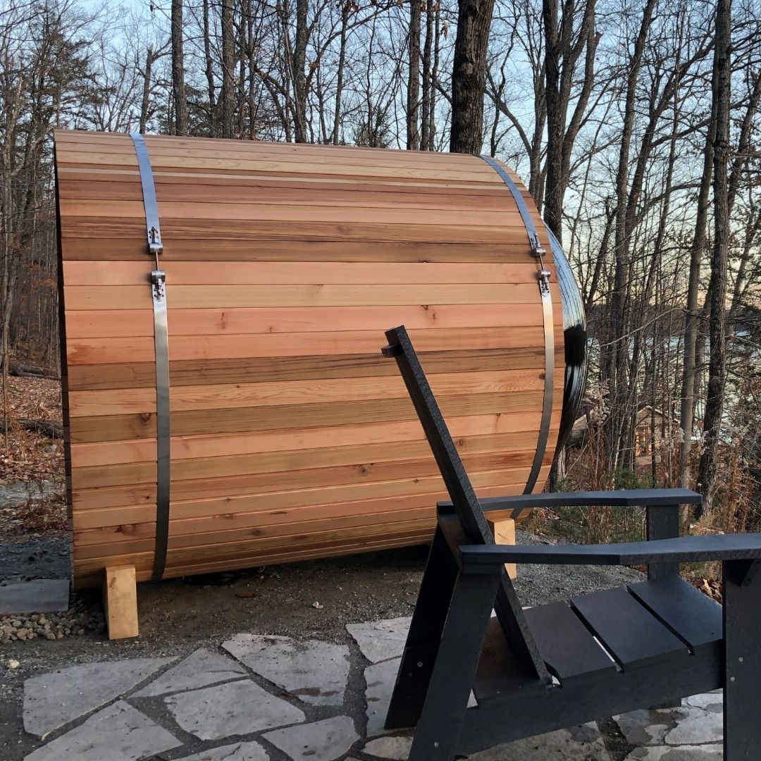 Panoramic View Cedar Sauna - 6 Person