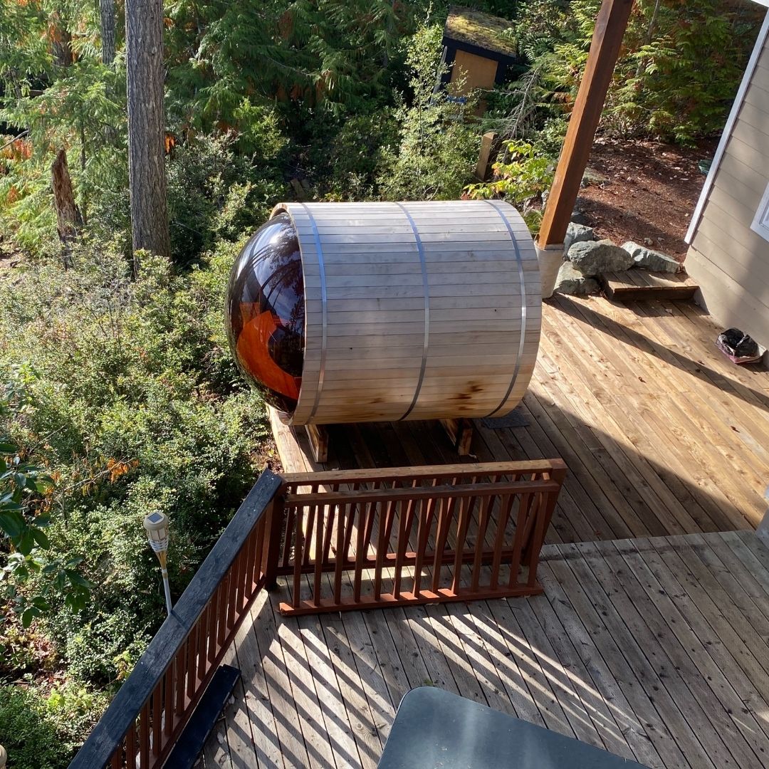 Panoramic View Cedar Sauna - 6 Person
