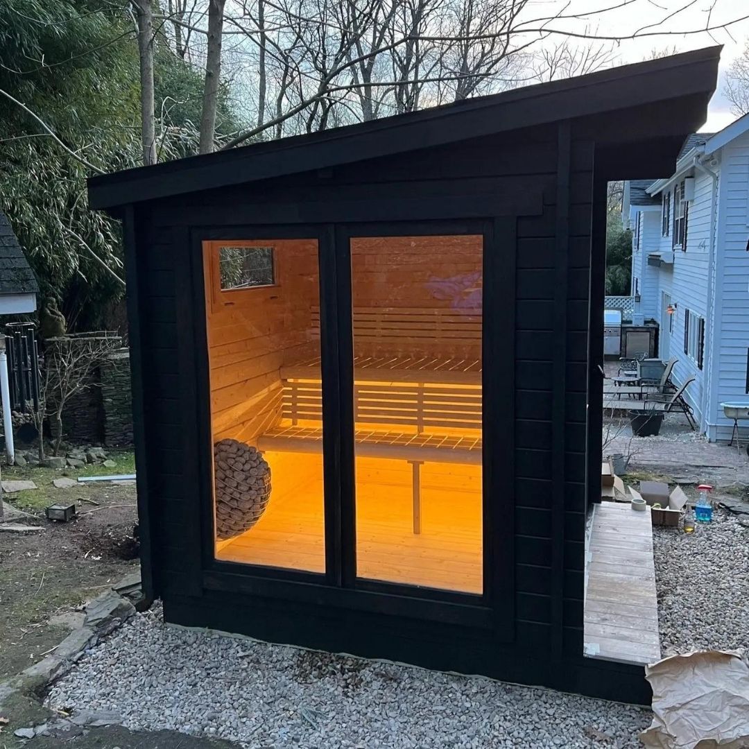 Modern Outdoor Sauna