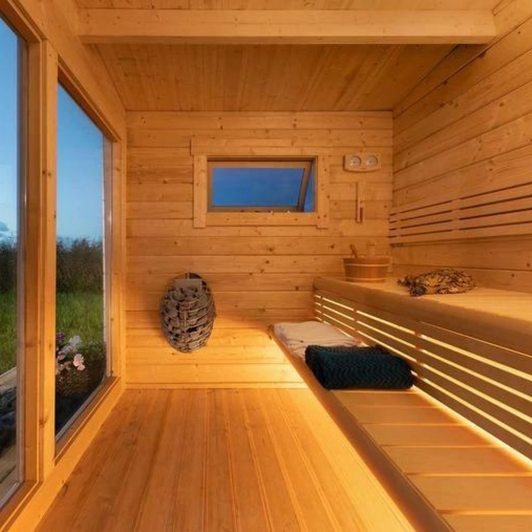 Modern Outdoor Sauna