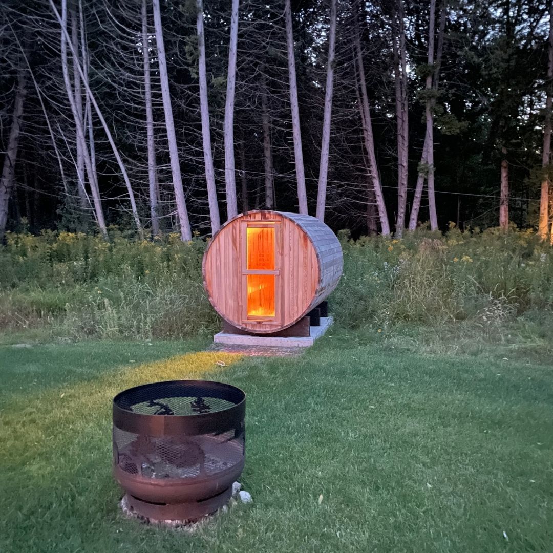 Cedar Barrel Sauna - 6 Person