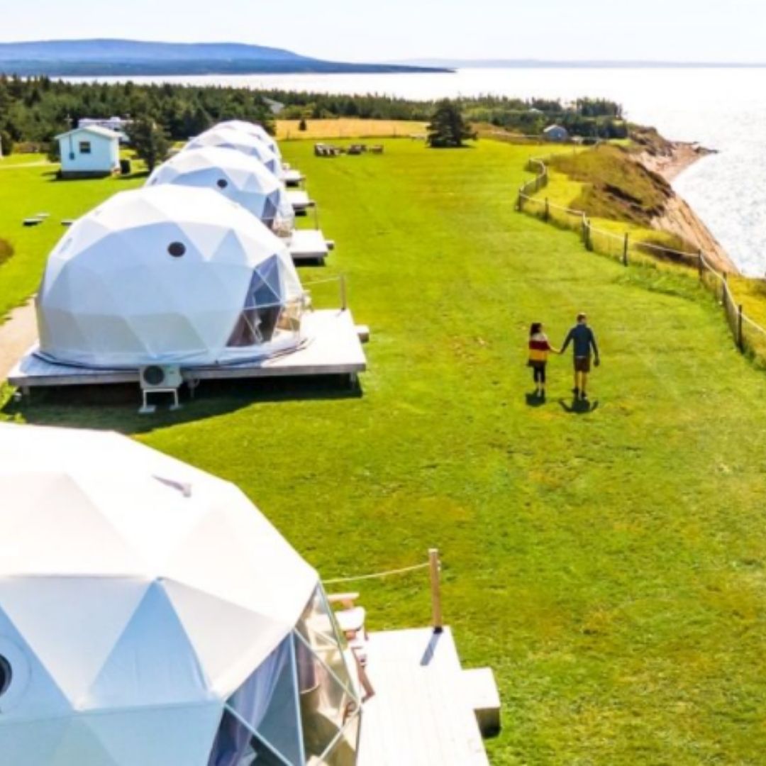 Glamping Geodesic Dome Tent Small - 5 metre