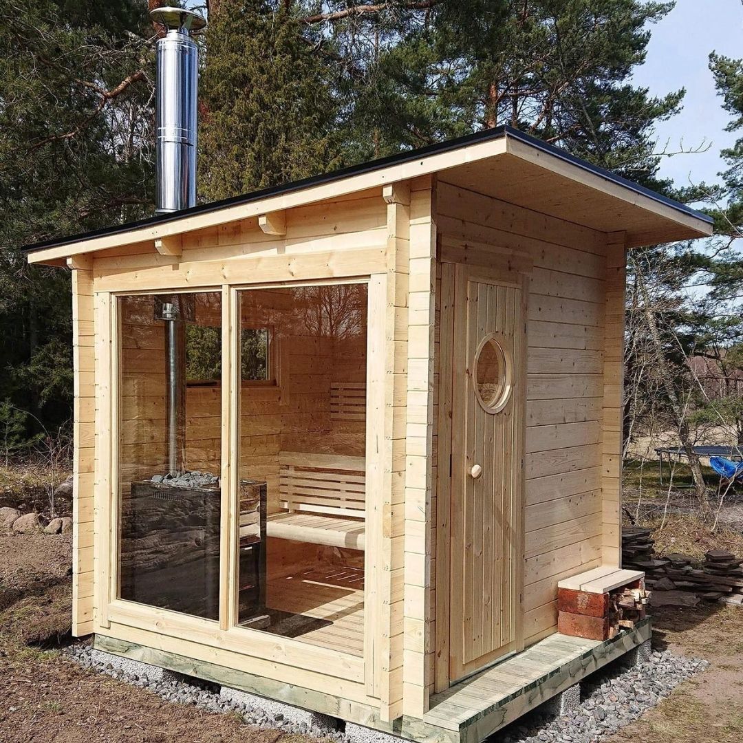 Modern Outdoor Sauna