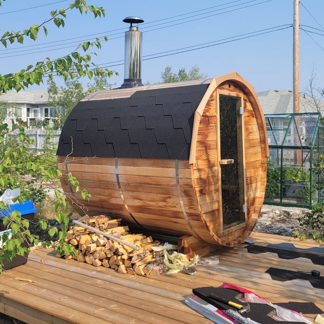 Cedar Barrel Sauna - 6 Person