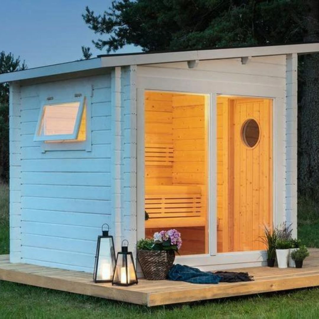 Modern Outdoor Sauna