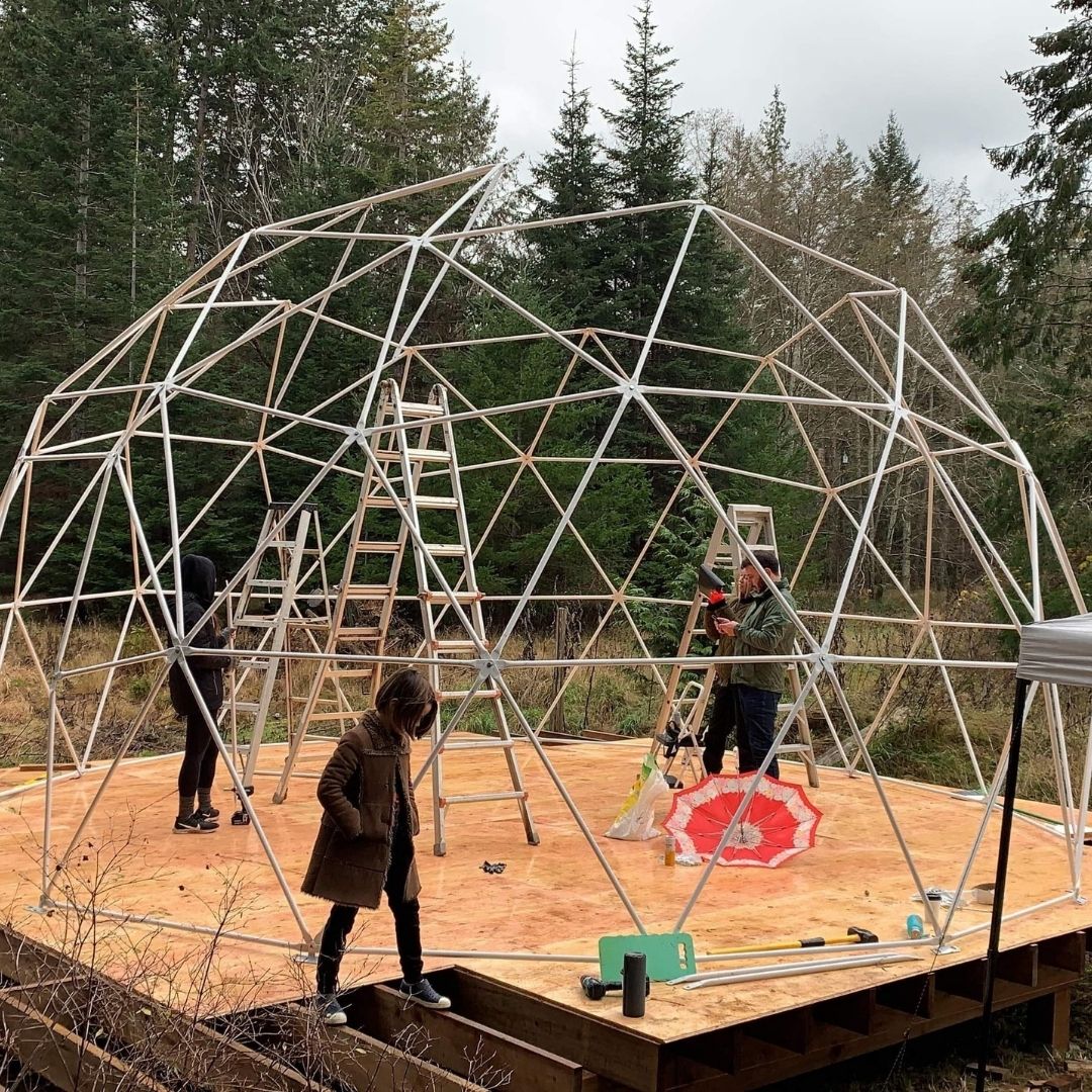 Glamping Geodesic Dome Tent Medium - 6 metre
