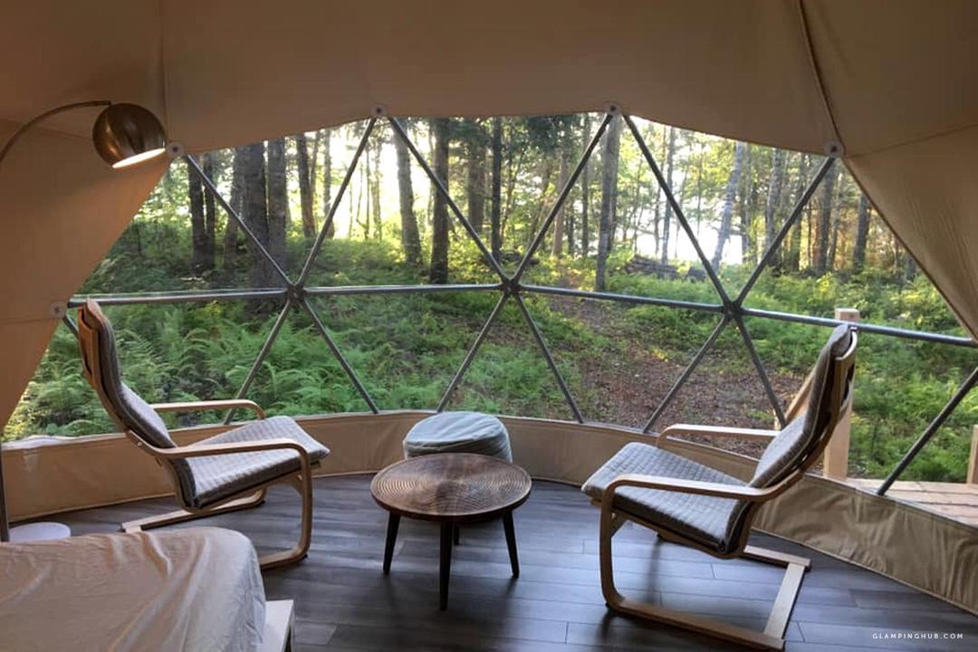 Glamping Geodesic Dome Tent Medium 20' - Backcountry Recreation
