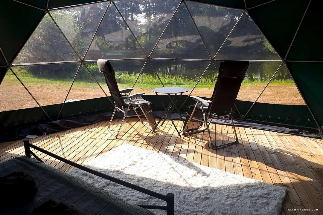 Glamping Geodesic Dome Tent Medium 20' - Backcountry Recreation