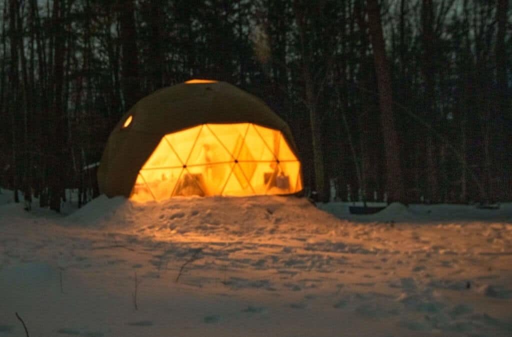 Glamping Geodesic Dome Tent Medium 20' - Backcountry Recreation
