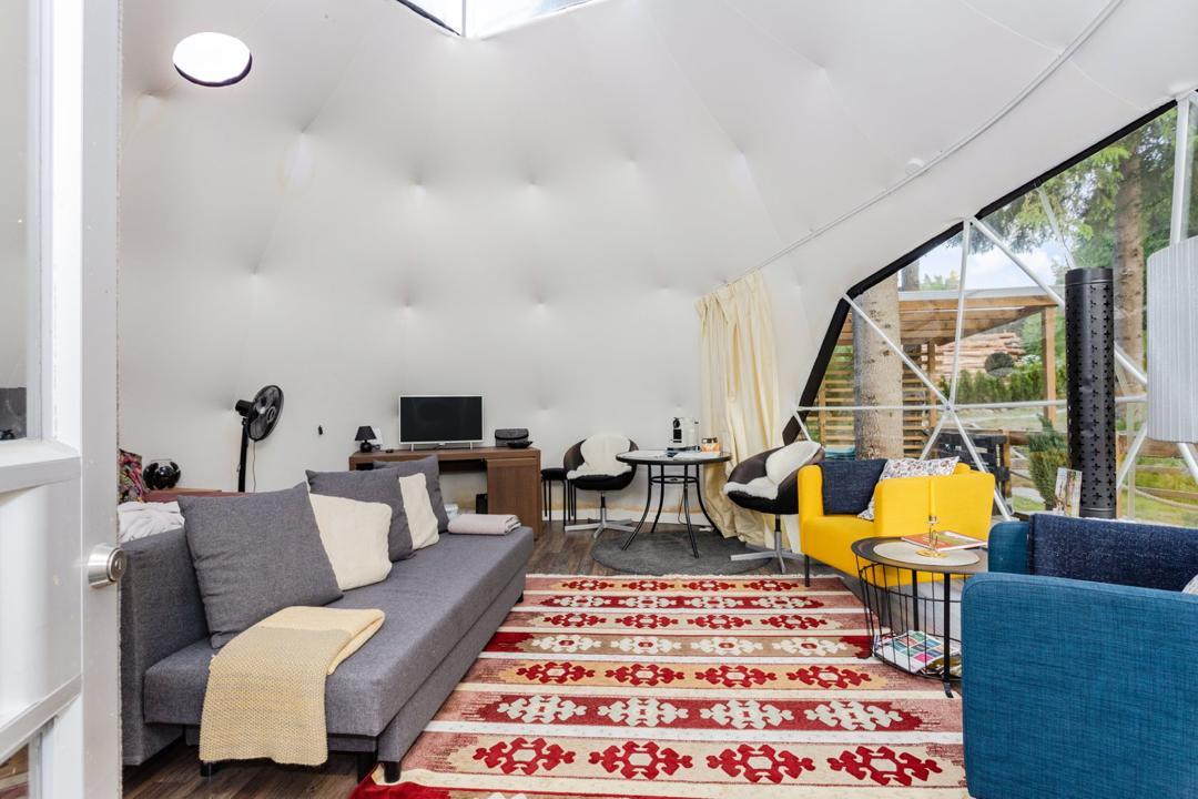 Glamping Geodesic Dome Tent Medium 20' - Backcountry Recreation