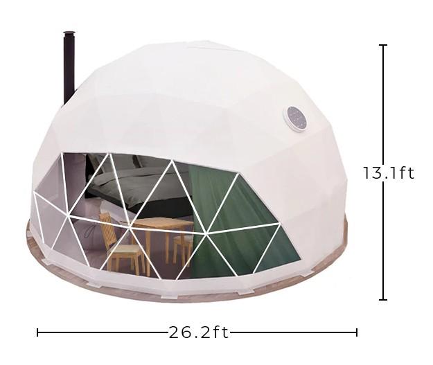 Glamping Geodesic Dome Tent Large 26' - Backcountry Recreation