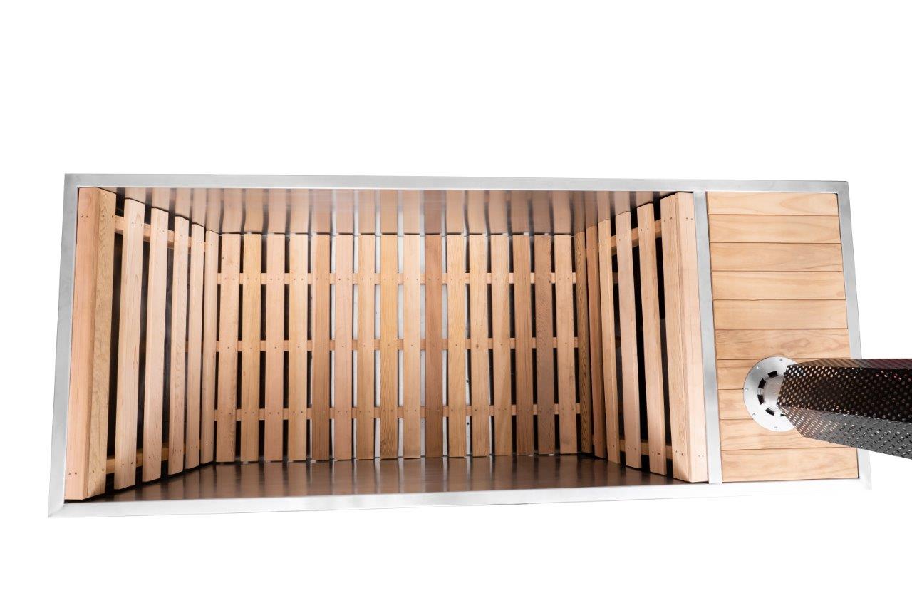 Wood Fired Hot Tub - 2 Person Bath Tub